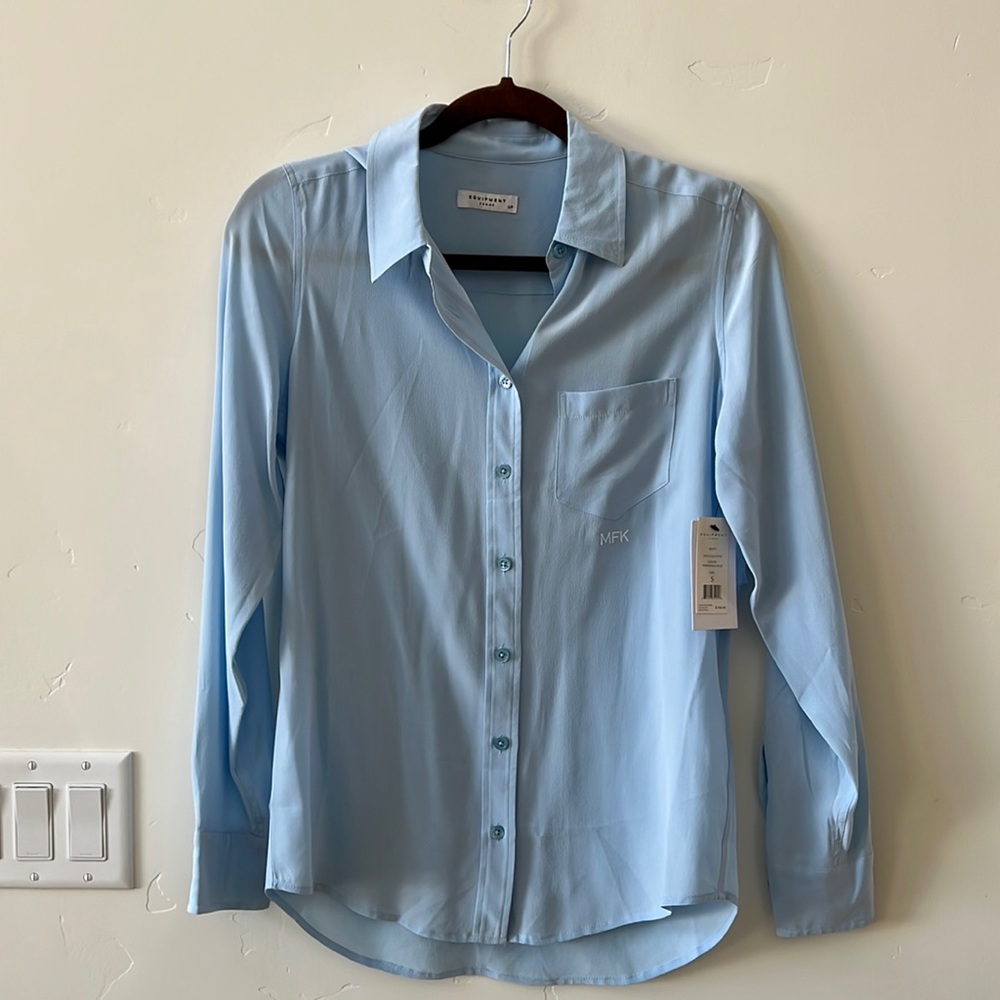 Equipment Brett Silk Blouse